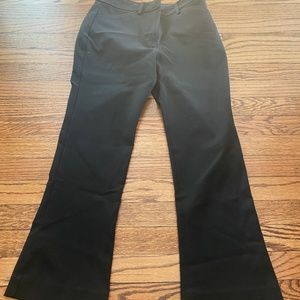 Express black high waist flare pants